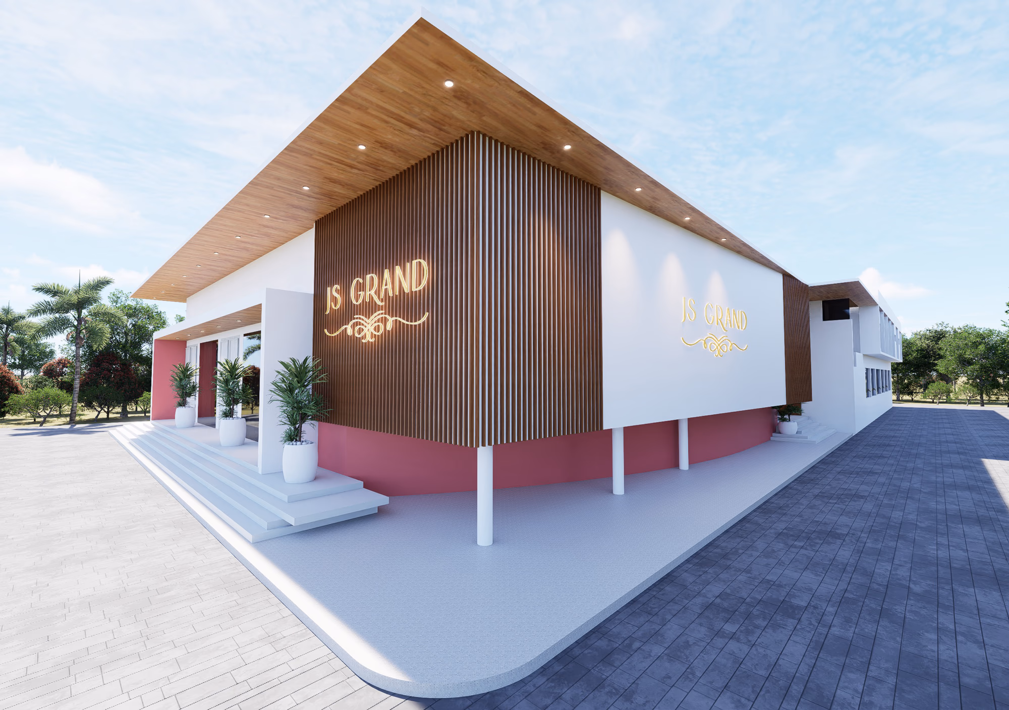 JS GRAND courtyard